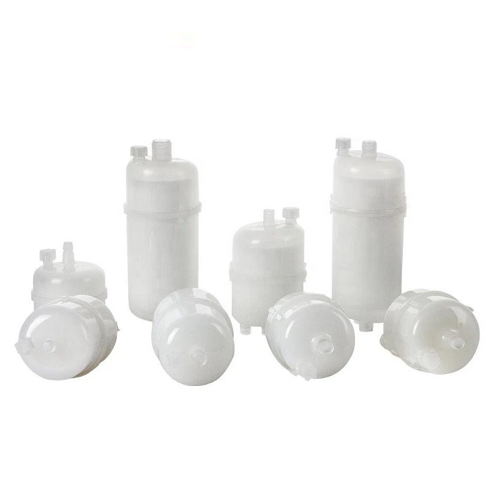 TS filter supply 0.45 micron PP digital printer ink capsule filters with compression joint/NPT/Hose barb/Tri Clamp connections