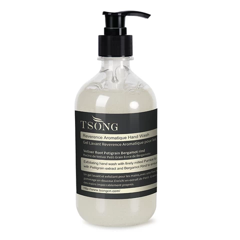 Tsong Organic Liquid Hand Soap Private Label Abrasive Exfoliating Hand Soap