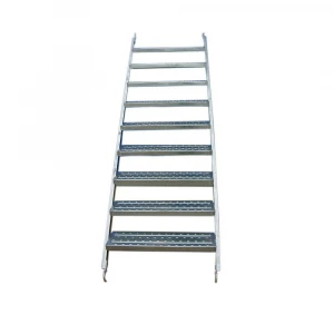 TSX1029 Galvanized Scaffolding Parts Step Stairs Steel Ladder