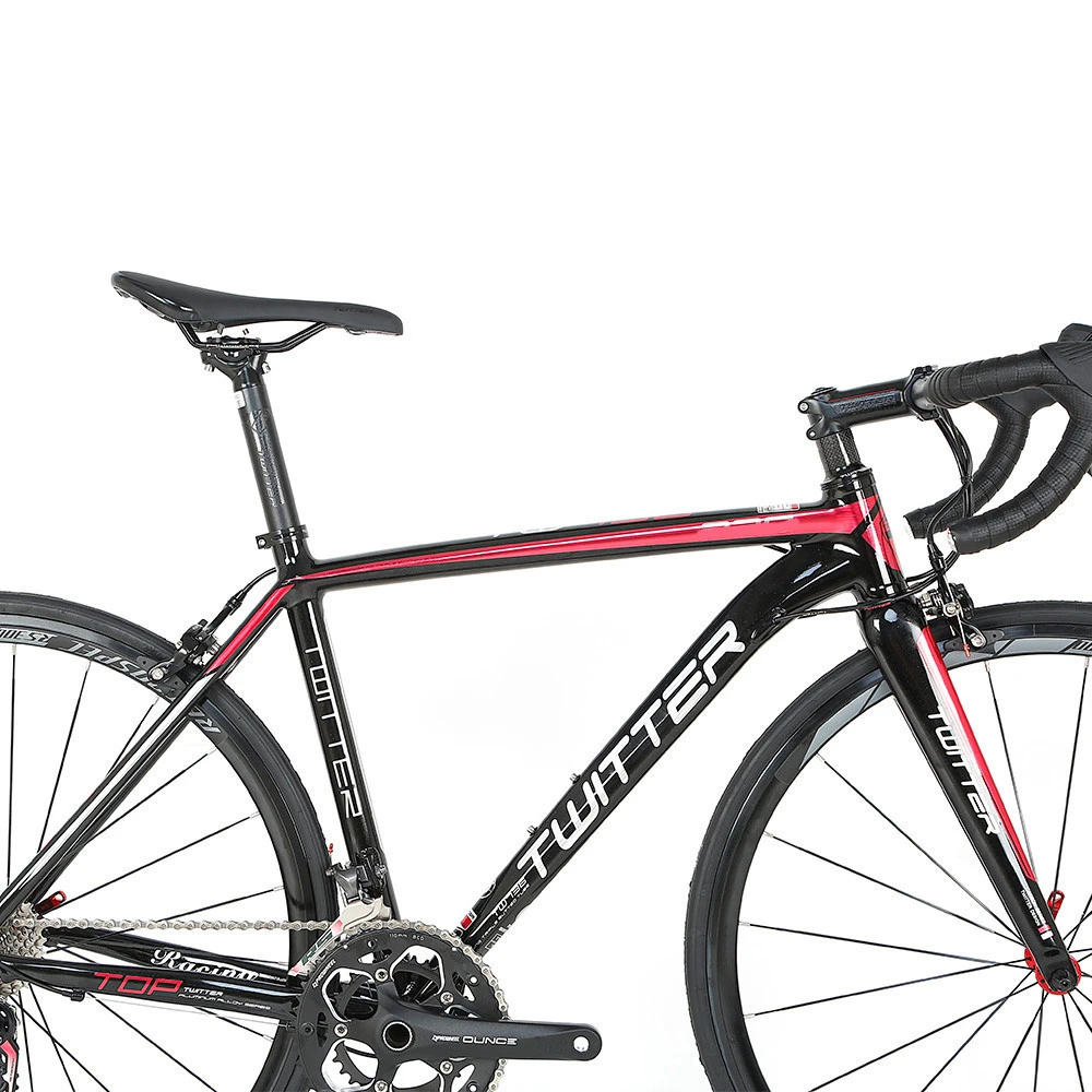 TWITTER cheap aluminium alloy road bike with carbon fork 22 speed 700C racing bicycle