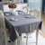 Import Two tone color cotton linen yarn dyed table cloth from China