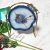 Import Unique art Design Colorful modern wedding favors agate slice table clock from China
