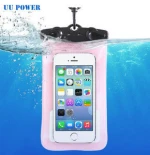 Universal Swimming PVC Waterproof Pouch Case PhoneBag for All Cell Phone Waterproof Bags Portable Mobile Phone Accessories