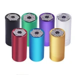 Universal Torque Wrench Head Set Socket Sleeve 7-19mm Power Drill Ratchet Bushing Spanner Key Magic Grip Multi Hand Tools