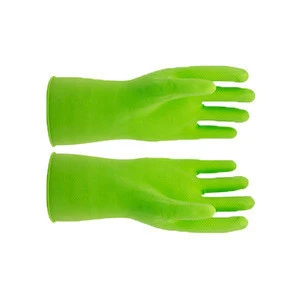 Unlined Rubber Nitrile  rubber washing glove  Magic Silicone Gloves