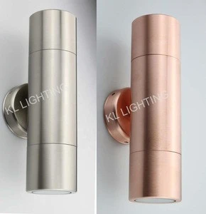 Up/down wall lamp 316 stainless steel or solid copper IP65 waterproof wall lamp