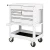 Import U.S. GENERAL 30 In. 5 drawer tool cart, white mechanic tool chest cabinet from China