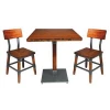 used wooden hotel restaurant table and chairs for sale