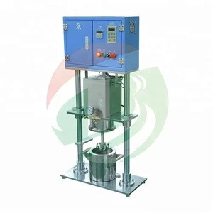 Vacuum Powder Mixer Homogenizer Stand Mixing Machine With Double Layer Water Cooling Jacket