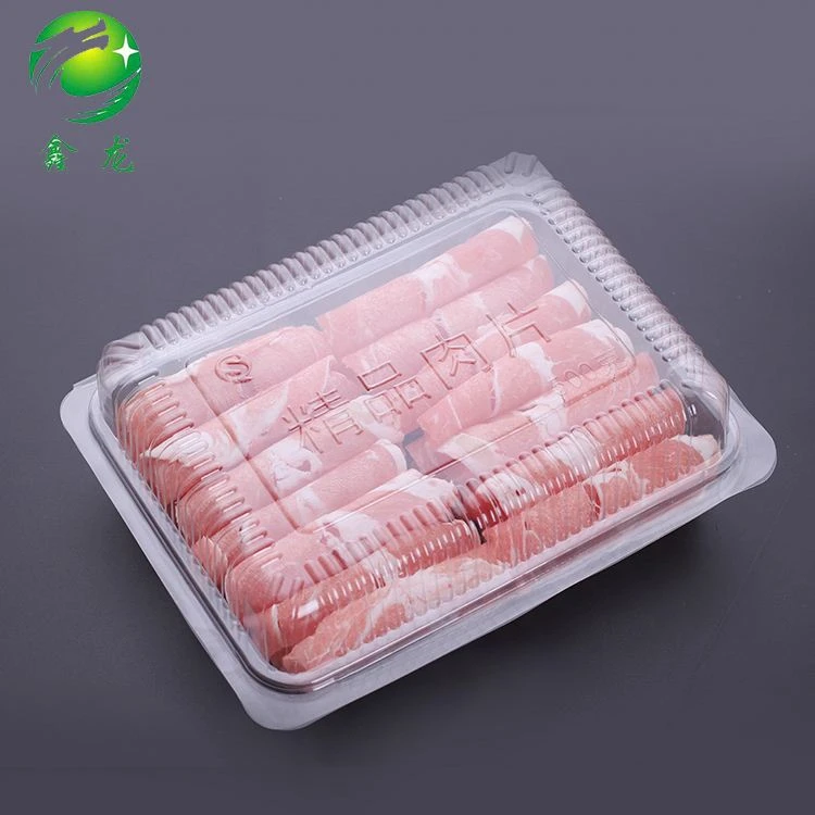Vegetable Packaging Frozen Meat Box Container with Pec Material
