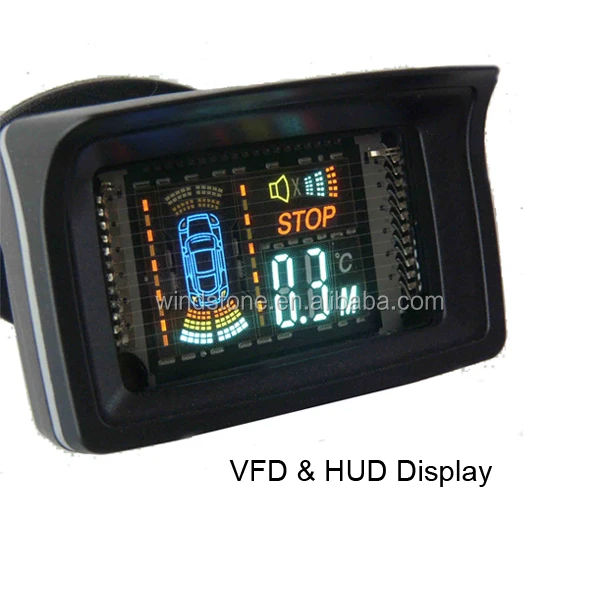 VFD DISPLAY car reverse parking sensor system with 8 sensors
