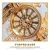 Import vintage style copper gold table clock wall clock for living room or bedroom from China