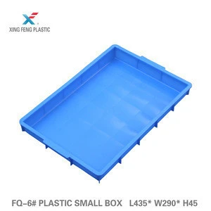 Virgin HDPE PP material promotional competitive price small plastic square tray for farming, industry, catering