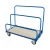 Import Warehouse Wood Deck Steel Frame Easy Moving Plasterboard Sheeting Trolley from China