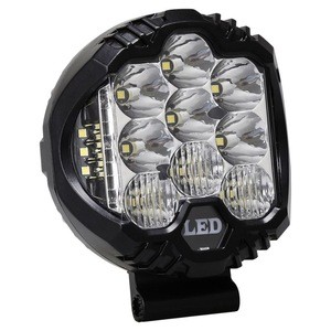 Waterproof 5Inch 30W LED Flood/Spot Dual Side Light Driving Light Offroad Fog Lights LED Driving Lamp