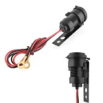 Waterproof 5V/ 2.1A USB Output Motorcycle Phone Charger Handlebar Clamp Power Adapter Charger USB Charging System With DC 12V