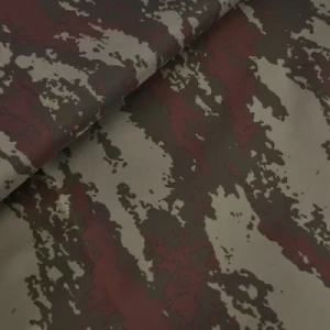 Waterproof 68d*68d 210t Polyester Heat Transfer Printing Camouflage Taffeta Fabric with PVC Coating for Raincoat