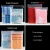 Import Waterproof ecofriendly foldable clear cosmetic clothes fabric travel storage custom hang tag garment transparent zipper bag from China