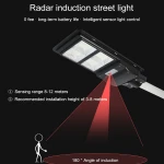 Waterproof ip66 outdoor 60w 90w 120w integrated all in one led solar street light price