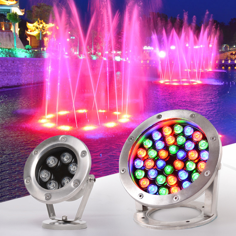 Buy Waterproof Ip68 Underwater Pool Remote Control Submersible Led ...
