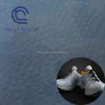 waterproof PU Leather shoe fabric material for Ladies Shoes