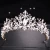 Import Wedding Crown Tiara Handmade Tiara Wedding Crystal Bridal Headpiece Crown from China