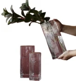 wedding glass vase centerpiece rectangular glass & crystal vases in bulk