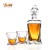 Import Whiskey Decanter With Twist Whiskey Glasses Set of 3 in Hand Crafted Wooden Box from China