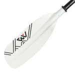 white color double blade kayak paddle aluminium shaft oar 230cm for canoe inflatable dinghy raft paddle brand 4 section