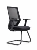 White frame newest design visitor chair beautiful waiting mesh office chair furniture