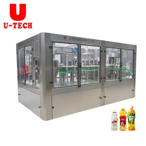 Whole Processing Production small scale apple grape pineapple fruit Juice filling machine equipment