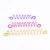 Import Wholesale 100PCS Colorful Aluminum Metal Spring Hair Beads Crochet Braids Hair Circle Spring Wire Dreadlock Beads from China