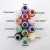 Import Wholesale 10ml matte custom color frosted glass roll on bottle 10ml with crystals roller ball and caps from China