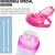 Import wholesale 2000ML  2 L plastic time maker big water bottle custom logo with straw from China