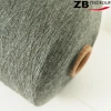 wholesale 32nm melange 50/50 polyester wool blended yarn