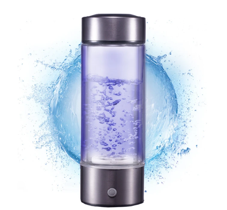 Wholesale 450Ml Easy Operate Portable Active Alkaline SPE PEM Hydrogen Water Generator Bottle