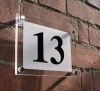 Wholesale Acrylic Hanging Office Door Name and Number Sign