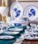 Import Wholesale And Sales Tableware 58pcs Daily Porcelain High Quality Bule And White Bone China from China
