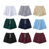Wholesale Cheap 2024 New High Quality American Solid Color Basketball Sports Shorts for Men