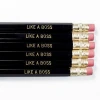 wholesale cheap school office stationery standard erasable HB black pencil