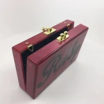 Wholesale Clutch Bag Evening Acrylic Purse Acrylic Box Clutch