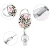 Import Wholesale Custom Retractable ID Badge Holder ID Badge Reels with Clip Retractable Badge Holder Office Worker Doctor from China