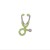 Import Wholesale cute stethoscope shape alloy brooch for clothes from China