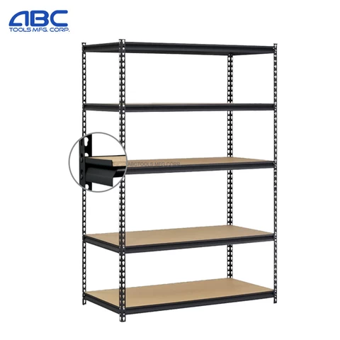 Wholesale easy to assemble boltless storage rack steel stacking shelf