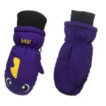Wholesale Fashional Heated Winter Outdoor Waterproof Windproof Children Kids Ski Mittens Gloves