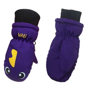 Wholesale Fashional Heated Winter Outdoor Waterproof Windproof Children Kids Ski Mittens Gloves