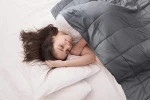 wholesale grey blue green winter play for blind 10lb sensory cushion weighted blanket