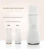 Wholesale Hand Hold Ultrasonic Face Cleaner  Microcurrent Ultrasonic Skin Scrubber Rechargeable beauty care tools and equipment