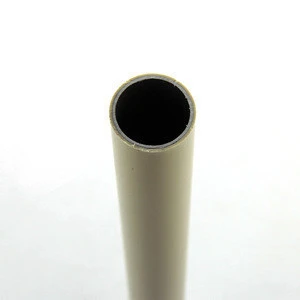 Wholesale ivory color anti rust PE coated iron pipe for storage rack