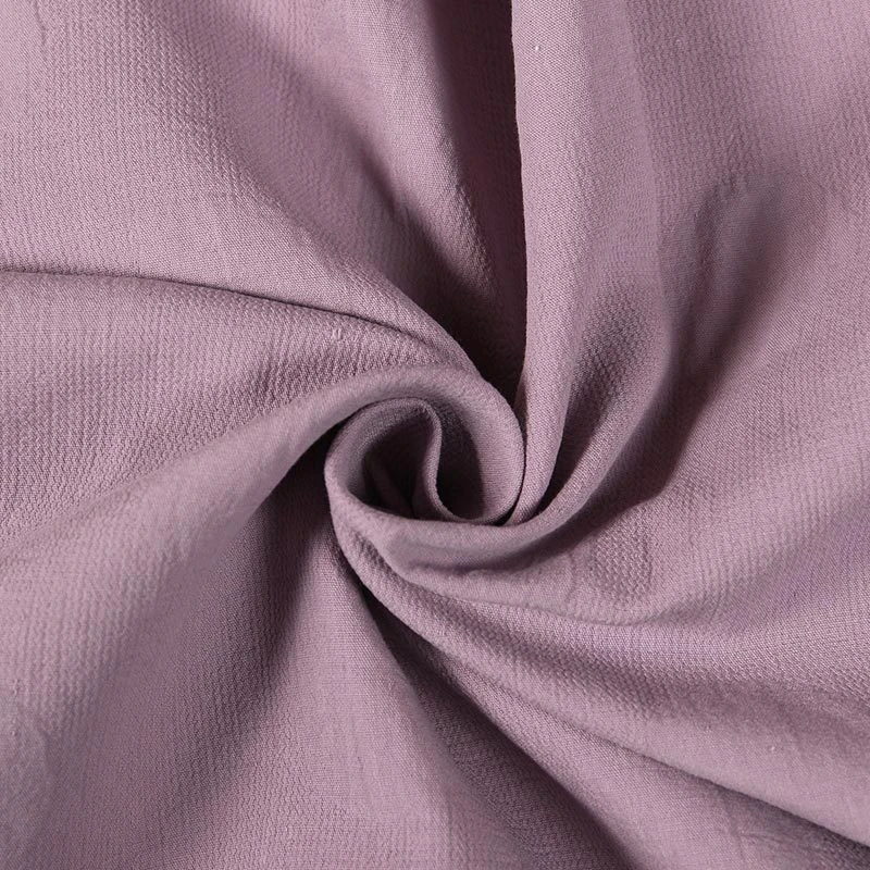 Wholesale Jacquard Weave Cotton Hemp Fabric For Clothing